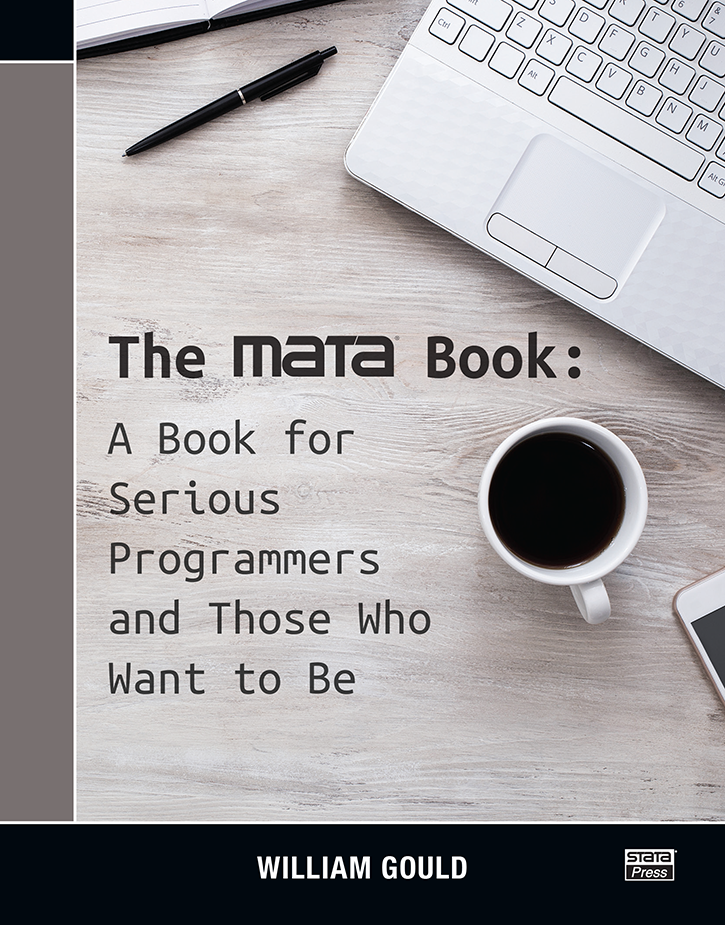  The Mata Book:  A Book for Serious Programmers and Those Who Want to Be
